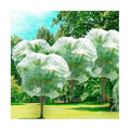 4 Pcs Plant Barrier Net Mesh, 6.56 x 6.56 FT Plant Barrier Net Mesh | Bird Netting with Zipper Drawstring, Barrier Bags