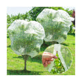 2Pcs Garden Netting Pest Barrier with Drawstring, 6.56x 6.56FT Bird Netting | Bird Netting for Garden Protection