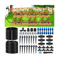 230FT New Quick-Connect Drip Irrigation System Kit, Automatic Garden Watering Misting System for Greenhouse, Yard