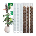 Sisher 6 Pcs Monstera Moss Pole,Plastic Moss Poles for Climbing Plants