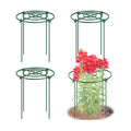 MJZ 4 Pack Peony Cages and Supports, 11.5" Dx16 H Metal Plant Supports | Heavy Duty Metal Peony Support Cage Flower