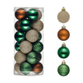 Valery Madelyn Small Christmas Tree Decorations Ball Ornaments 24ct 1.57"