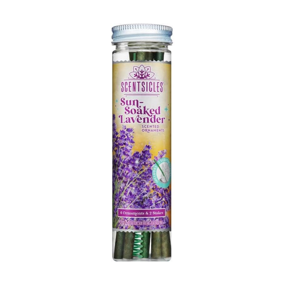 Scentsicles Sun Soaked Lavender Scented Ornaments