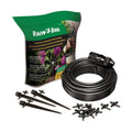 Rain Bird POTTEDKIT Drip Irrigation Kit, Full Circle, 1/4"