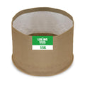 Grassroots Fabric Pot 5 Pack | Grow Bag for Plants Indoors | Living Soil Planter Pots for Outdoor Plants (10 Gallon)