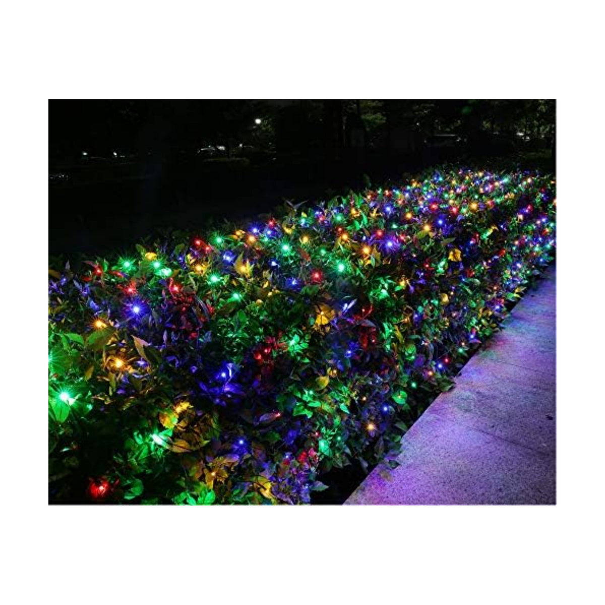 Joomer Christmas Net Lights - 11FT x 4.5FT 300LED Plugin Light Multicolor