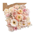 Artificial Flowers Combo for DIY Centerpieces Arrangements Wedding Bouquets Centerpieces Arrangements Party Baby Shower Home Decorations (Nude Champagne)
