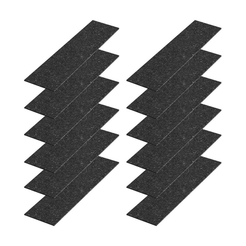 EBaokuup 12 Pcs 12-Cell Replacement Capillary Mats-18.5 x 3.5 Inches Self Watering Seed Starting Mat-Capillary Mats for Indoor Gardening Greenhouse Plant Seed Starting