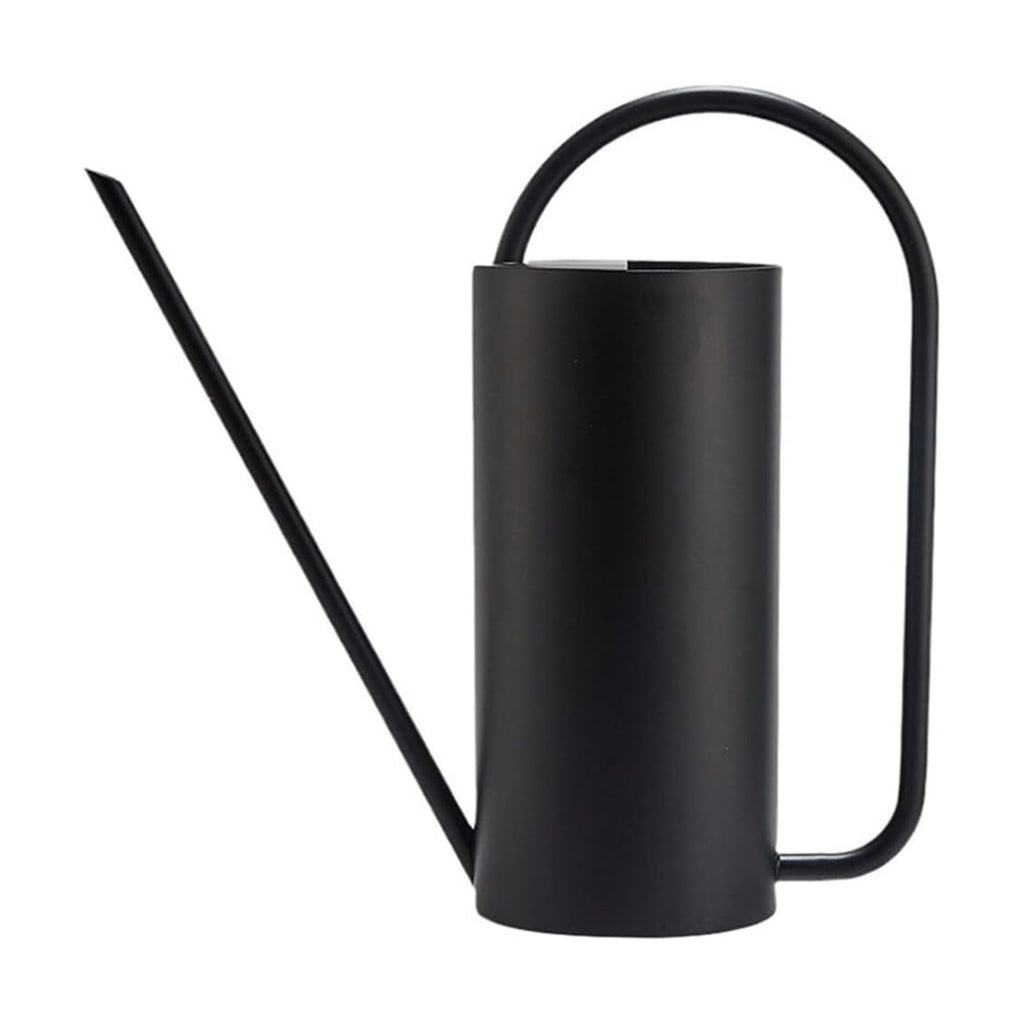 Watering Can Outdoor, 50 oz/1.5L Watering Can with Long Spout and Handle, Stainless Steel Garden Watering Pot for