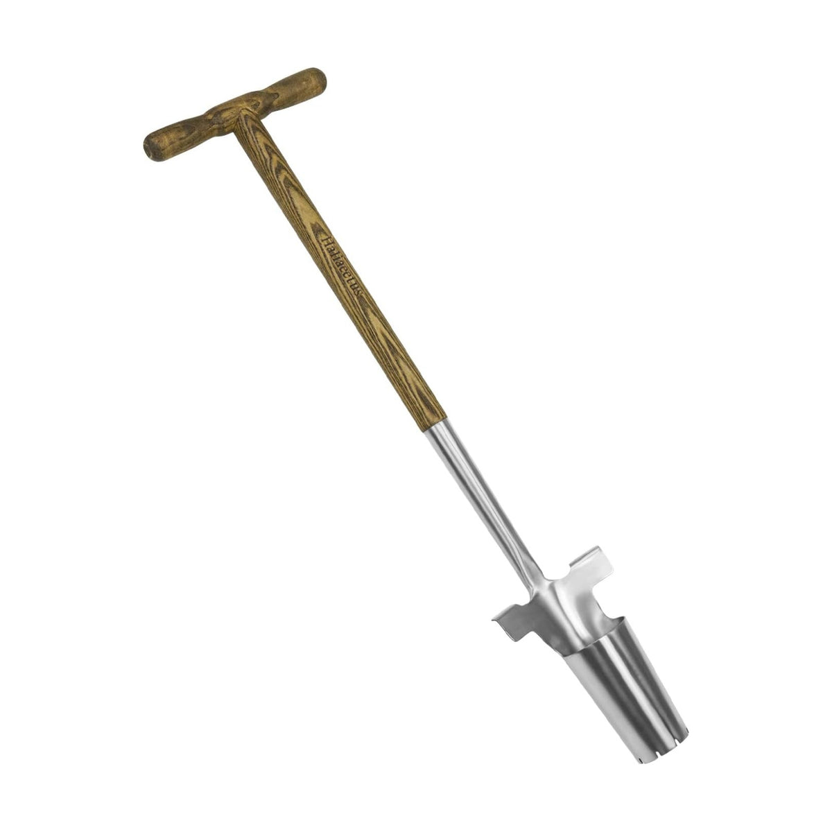 Haliaeetus Long Handle Bulb Planter Tool, 37'' Stainless Steel Bulb Planter