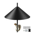 19 Inch Metal Squirrel Baffle for Bird Feeder Pole