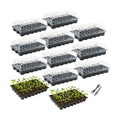 Mr. Pen- Seed Starter Tray Kits, 10 Pack, Total 400 Cells | Durable Plant Germination Trays with Humidity Vented Domes