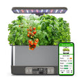 Hydroponics Growing System,Smart Indoor Herb Garden with Grow Light,8 Pods | In door Gardening System , APP & WiFi