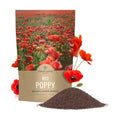Red Poppy Seeds for Planting - Bulk 1 Pound Bag - Over 3,200,000 Wildflower Seeds