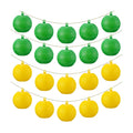 Qualirey 20 Pcs Sticky Fruit Fly Trap Ball Adhesive Fly Catching Ball Sticky Glue Fly Gnat Wasp Hornet Mosquito Bugs