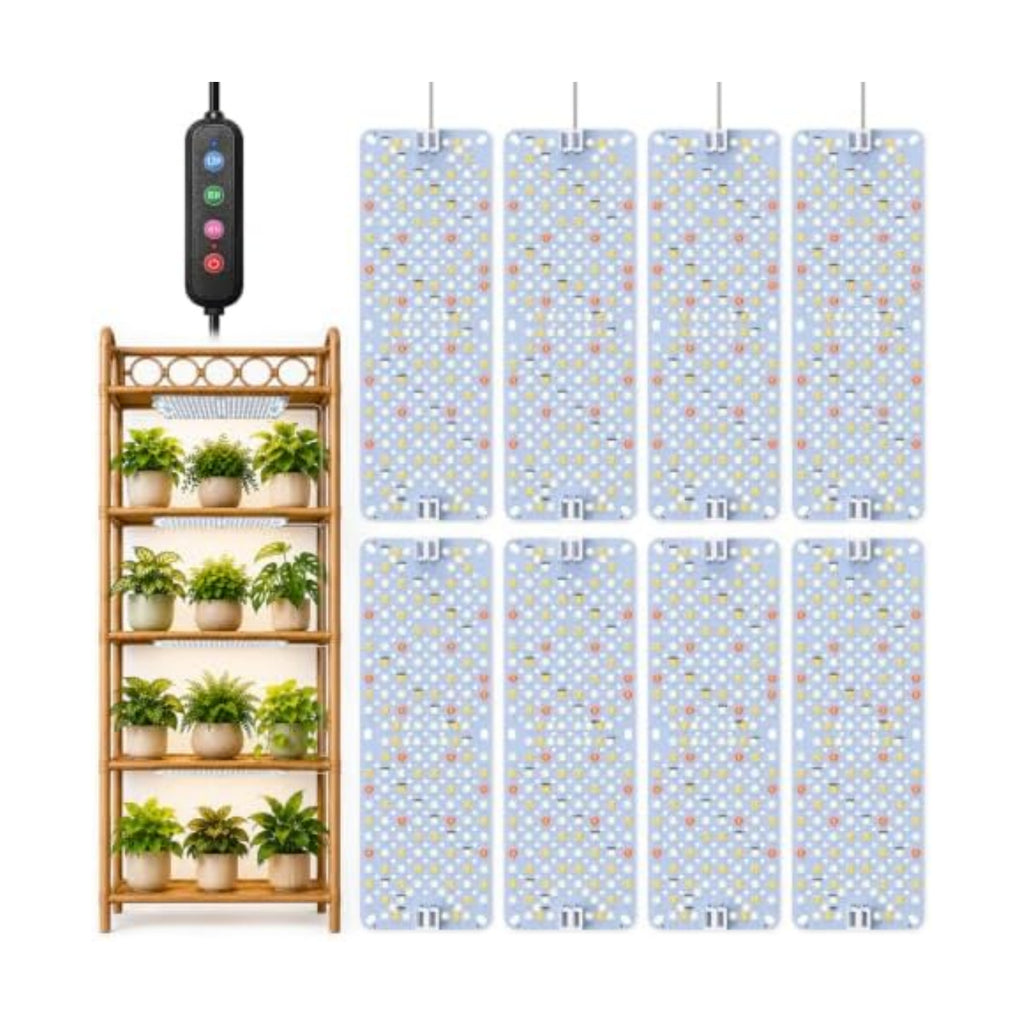 SDOVUERC Full Spectrum Grow Panel Lights for Indoor Plants and Shelves.