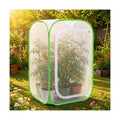 Pop-up Mesh Plant Cage Tent for Garden Pest Protection (24" x 24" x 36") | Durable Reusable Plant Enclosure Cover for