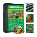 10 X 50 FT Black Thicker Garden Mesh Netting Pest Barrier for Raised Beds | Fruit Tree Netting for Cicadas Bird Insect