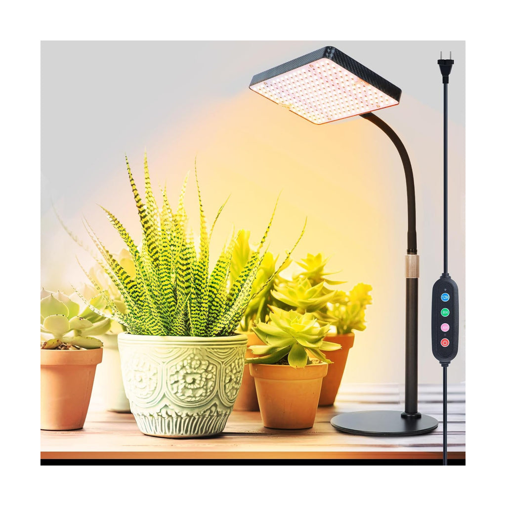 2026 Tabletop Grow Lights for Indoor Plants, Seed Starting, Bonsai, 4/8/12/16/20H Timer, 25 Watt Power Draw, Bright