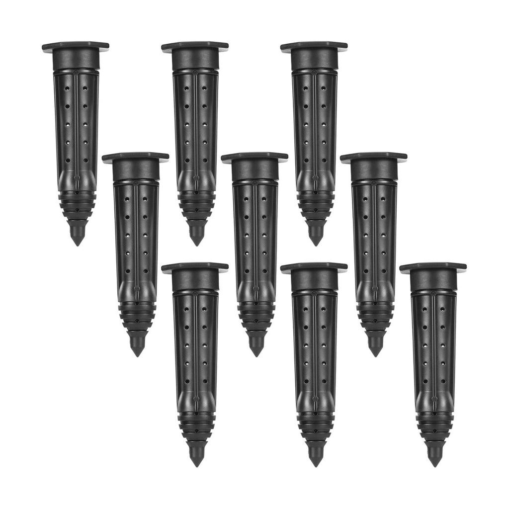 Briwooody 9 Pack Garden Watering Stake Large UV-Protected ABS Plastic Deep Root Irrigation Spike for Trees, Shrubs