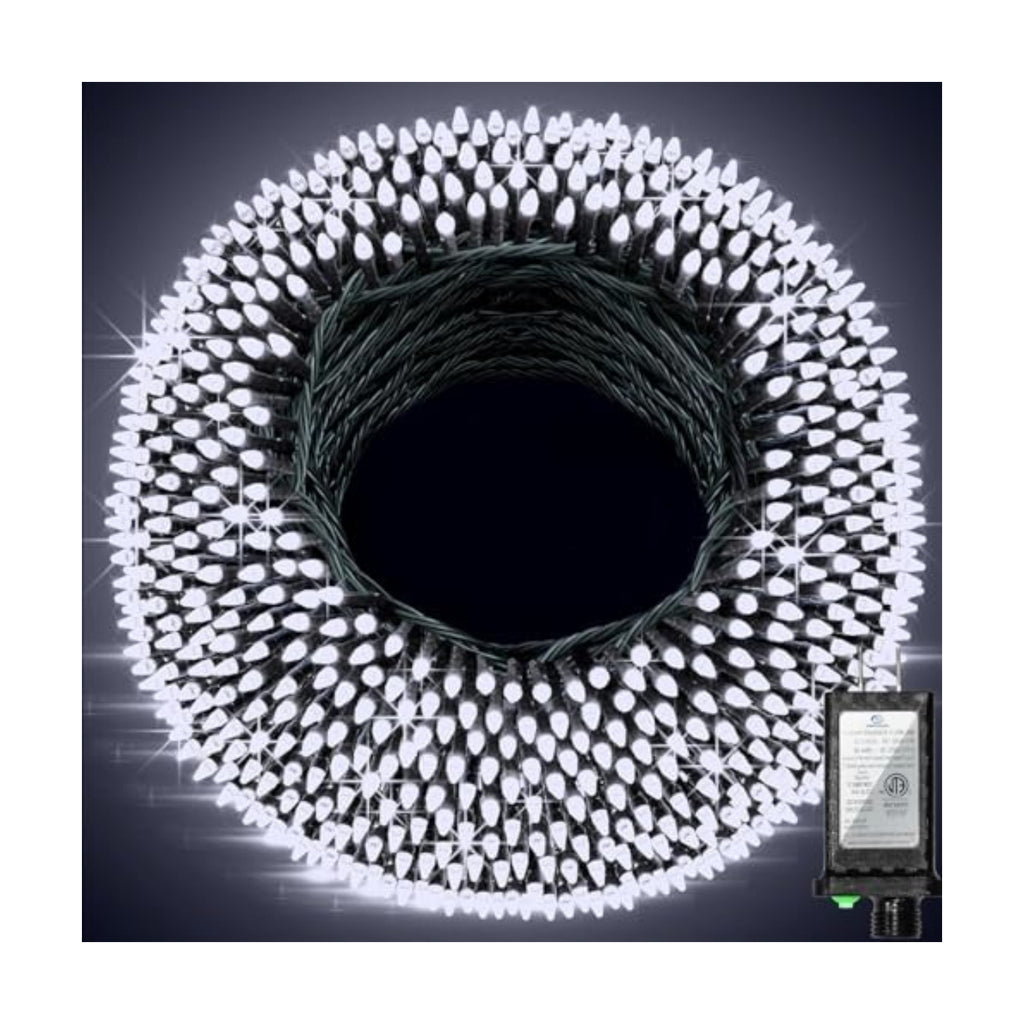 750 LED 240FT Christmas String Lights Outdoor, 12 Pro Modes with Timer