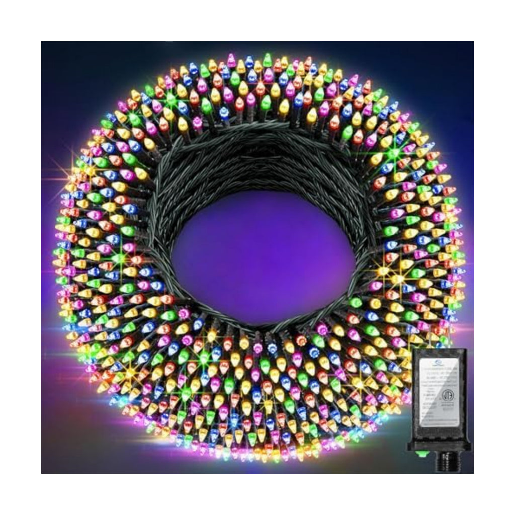 750 LED 240FT Christmas String Lights Outdoor, 12 Pro Modes with Timer