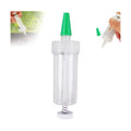 JUDUNA 2025 New Mini Seed Spreader, Mini Sowing Seed Dispenser Seed Planter Tool, Hand-held Manual Seedlings Dibber and Widger Set, Small Seed Planter Tool for Garden (A)