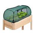 Garden Bed Cover 2 Pack, Mesh Netting Tent, Crop Cage for Raised Bed,- 30% Sunblock Shade Cloth with Metal Anchoring