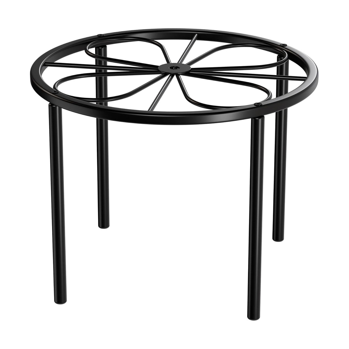 Plant Stand Plant Riser - Metal Flower Stand for Garden Home.