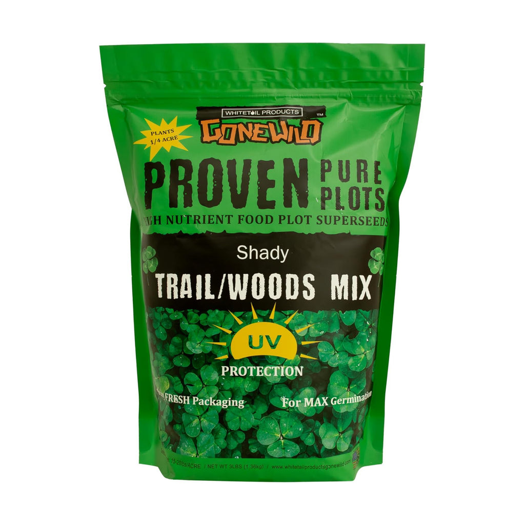 Shady Trail/Woods Food Plot Seeds, 3lb Bag, G9715