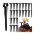 50 Pcs Irrigation Drip Support Stakes 1/2 Inch Tubing Hose Holder, Pipe Universal Drip Lines Tubing Hose for Gardening