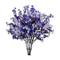 Mandy's 6 Bundles Artificial Shades of Blue Baby’s Breath Flowers