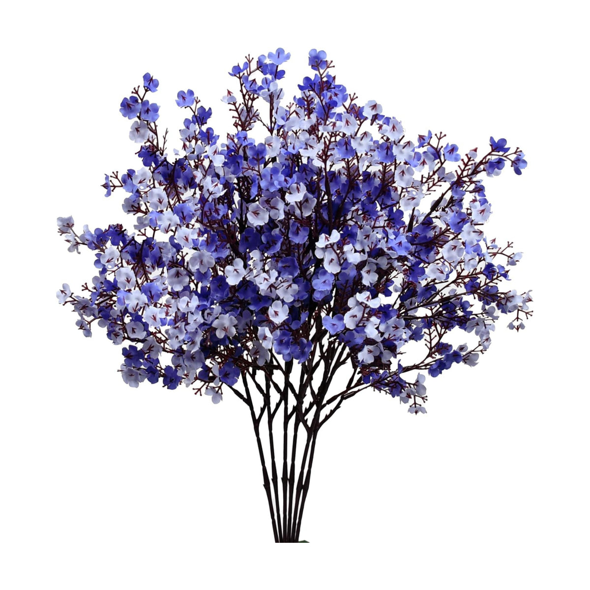 Mandy's 6 Bundles Artificial Shades of Blue Baby’s Breath Flowers