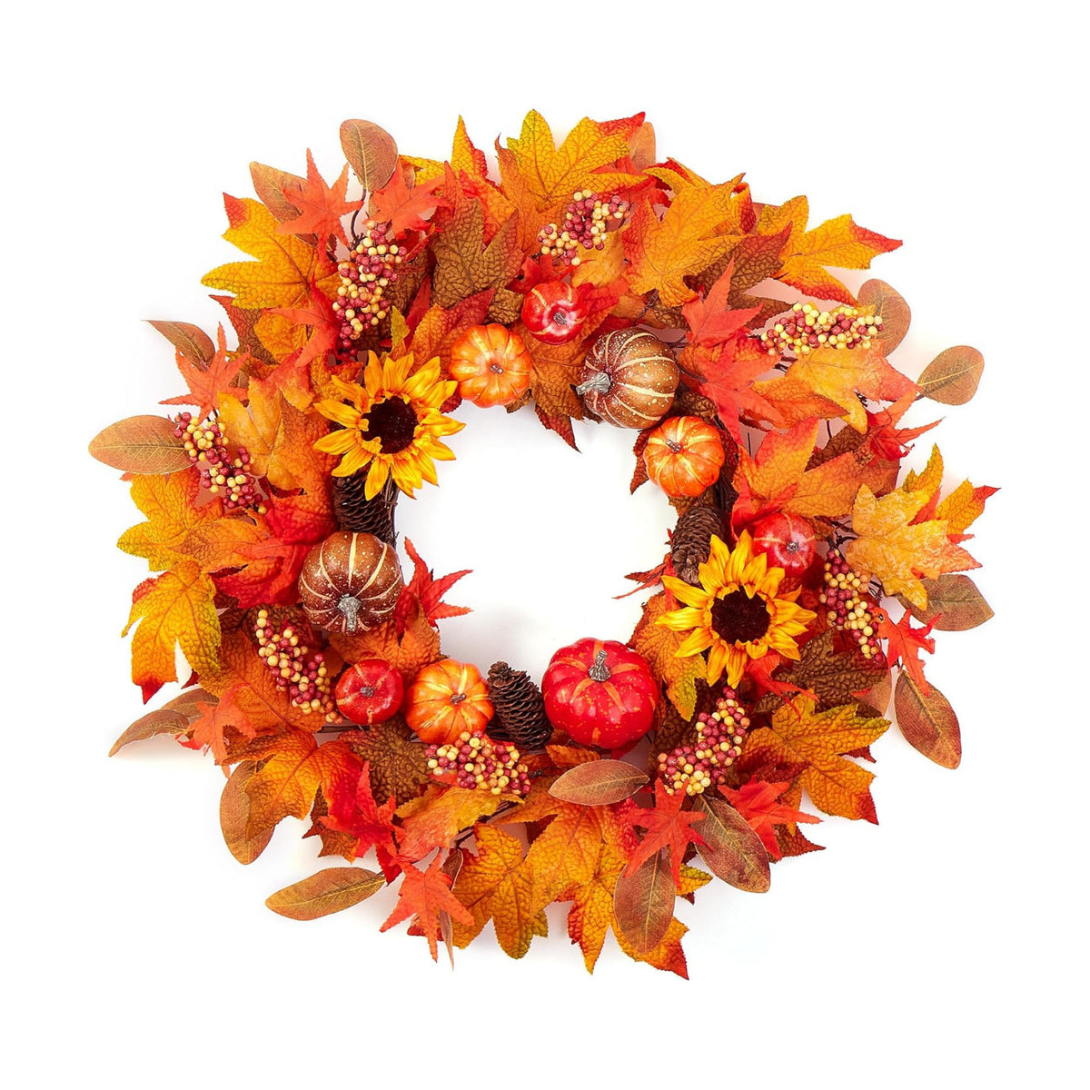Fall Decorations for Home, Fall Autumn Thanksgiving Wreaths for Front Door