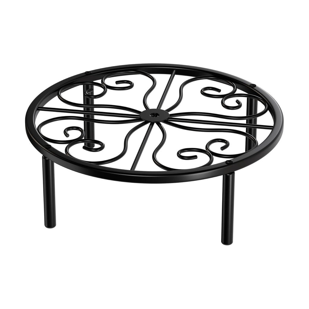Plant Stand Plant Holder - Short Flower Stand for Garden Courtyard.