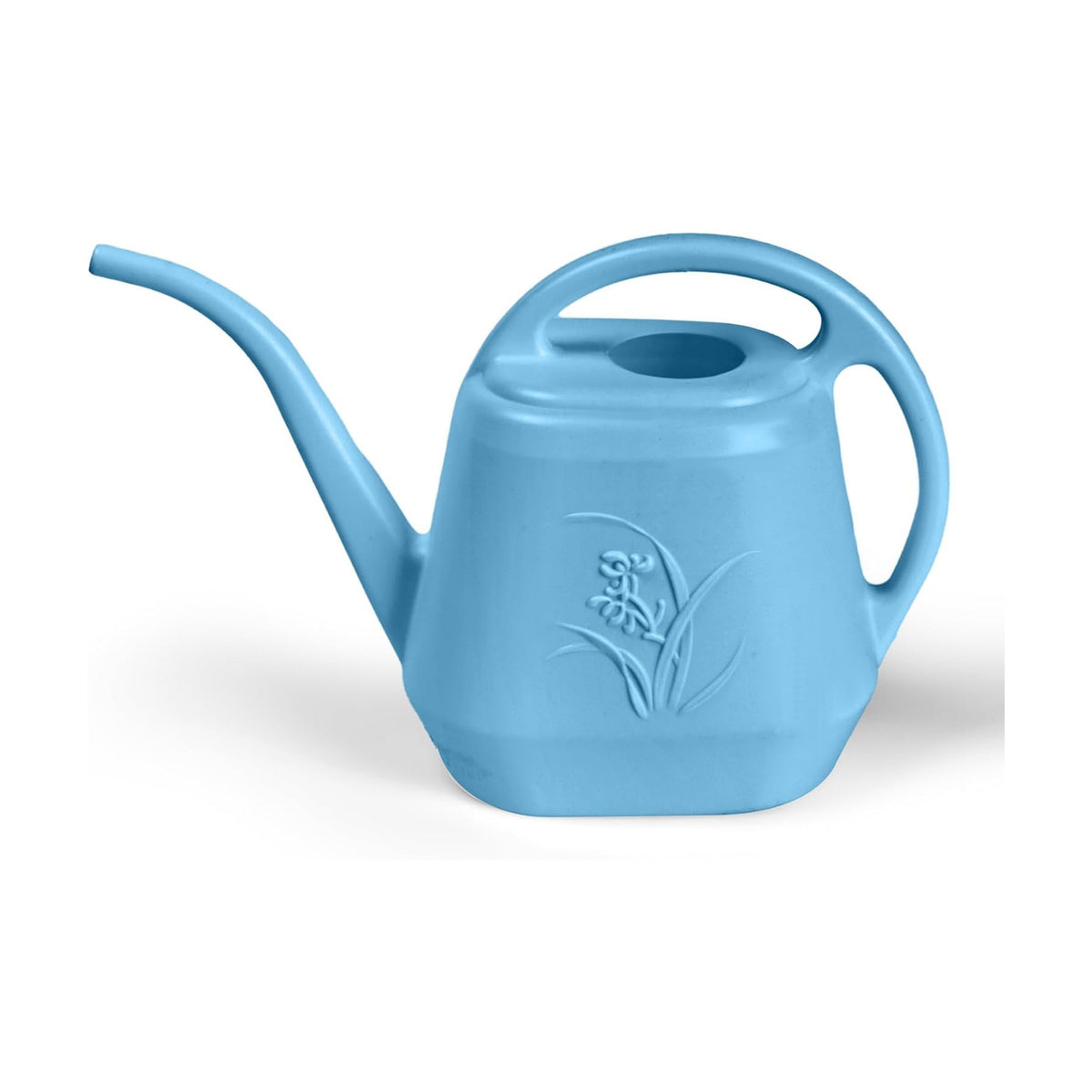 ZXJ Plant Watering Can - for Indoor and Outdoor Home Garden Plants - with Long Spout - Skye Blue - 1/2 Gallon