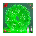 JMEXSUSS 132ft 400 LED Green Halloween Lights Indoor Outdoor Plug in 8Modes