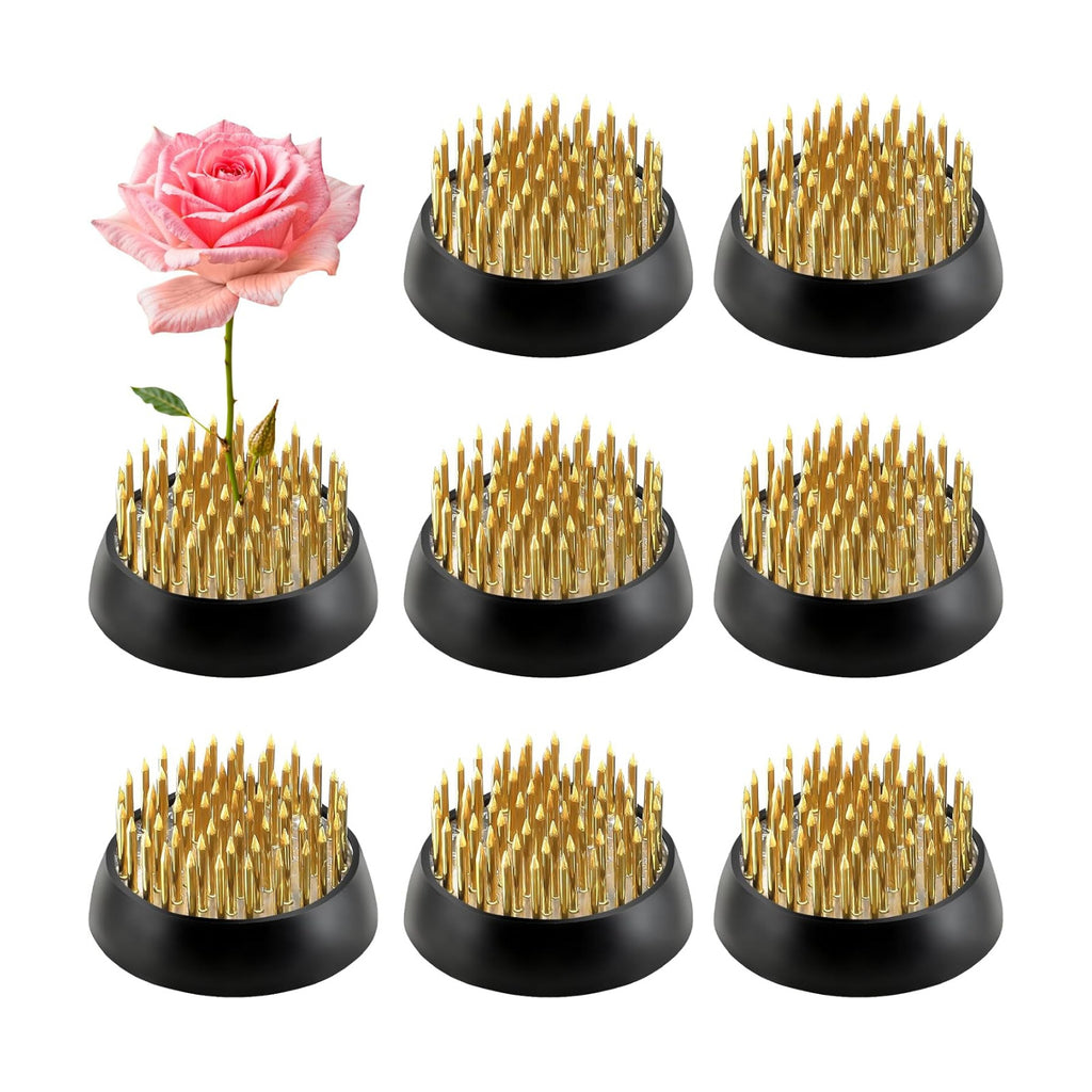 8Pcs Flower Frog for Arrangements Kenzan Ikebana Stem Holder
