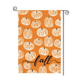 AVOIN colorlife Rustic Pumpkins Fall Garden Flag 12x18 Inch Outside Orange