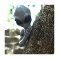 Seasons 14" Halloween Alien Tree Peeker for Outdoor Yard Garden Decoration