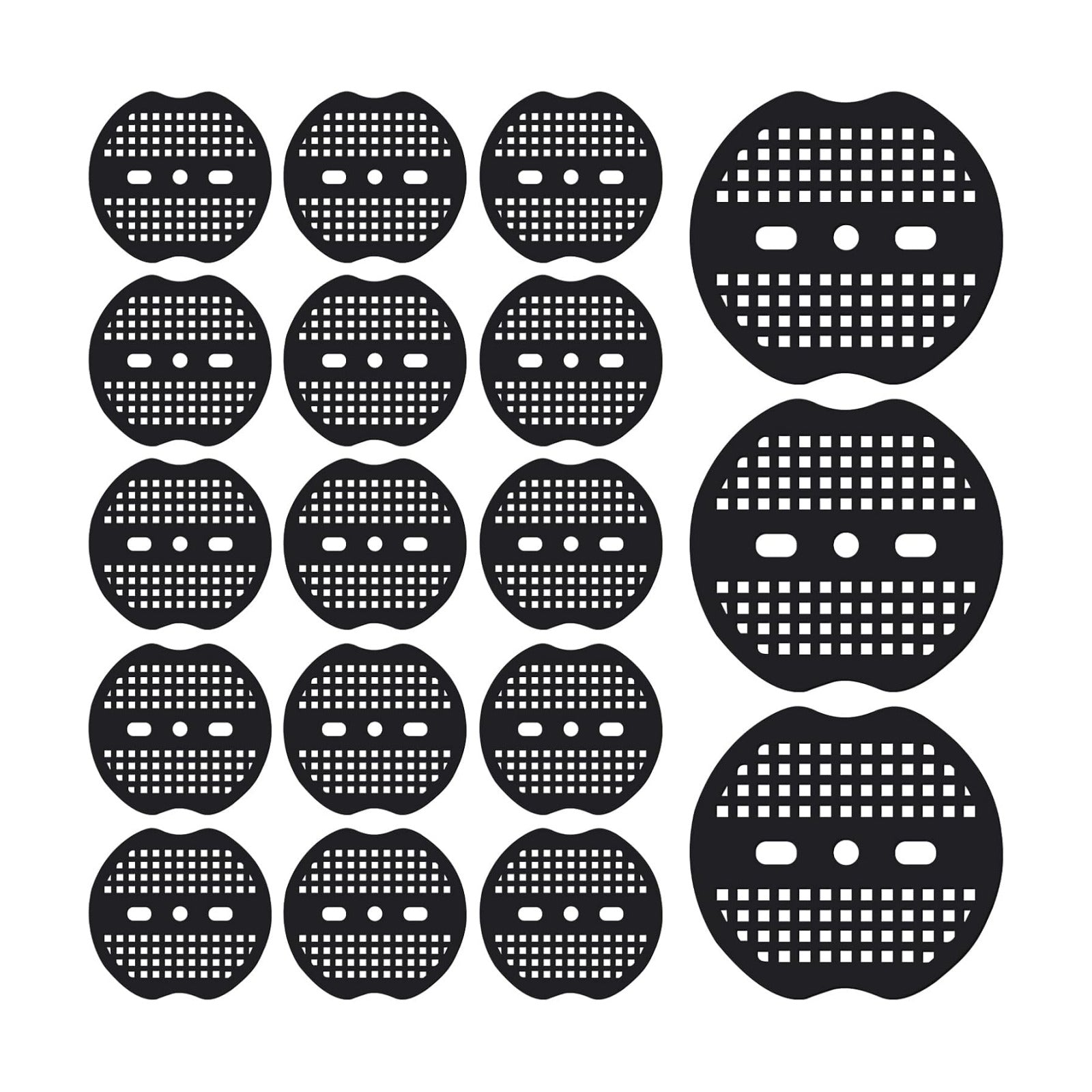 250 Pcs Landscape Staple Gasket Garden Landscape Staples Washer Pad Yard Pins Pad for Outdoor Weed Barrier Fabric Yard
