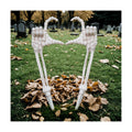 Seasons Halloween Skeleton Stakes Decorations, Love Pose 2 Piece Hands Arms