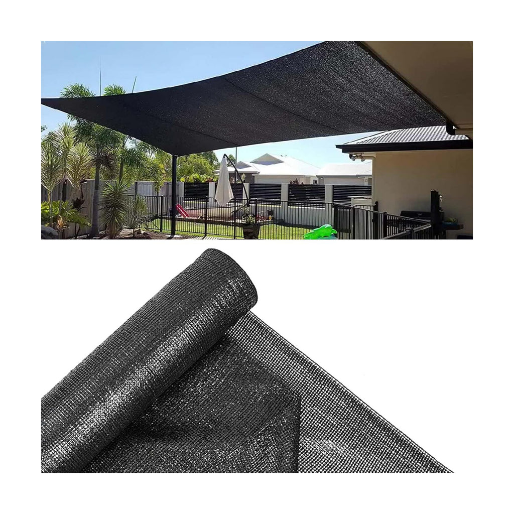 Shade Cloth Roll 6x100FT, 40% Shade Cloth Mesh for Garden | 40% Shade UV Resistant Shade Cloth Mesh Cover with Clips