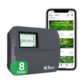 Indoor Smart Sprinklers Controller WiFi, Irrigation Controller Easy Use App Enabled, 8 Zone + 16 Plans, Save Water Auto