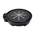 15” Self-Watering Plant Saucer, Capillary Action Theory Auto-Irrigation System, 4-Pack Bases with pH Test Tank & Water