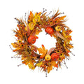 19In Fall Wreaths Front Door Decor for Home Autumn Thanksgiving