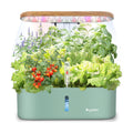 Hydroponics Growing System Indoor Garden: 12 Pods Herb Garden Kit Indoor with LED Grow Light Plant Germination Kit