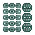 300 Pcs Landscape Staple Gasket Garden Landscape Staples Washer Pad Yard Pins Pad for Outdoor Weed Barrier Fabric Yard