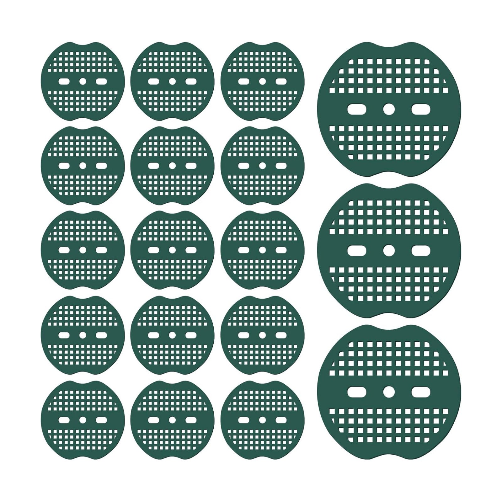 300 Pcs Landscape Staple Gasket Garden Landscape Staples Washer Pad Yard Pins Pad for Outdoor Weed Barrier Fabric Yard
