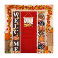 VitalCozy 3pcs Fall Decorations Football and Fall Y'all Yard Sign Thanksgiving Football Welcome Door Cover Banner Autumn Pumpkins Rustic Seasonal Farmhouse Thanksgiving Decoration Home Outdoor Decor